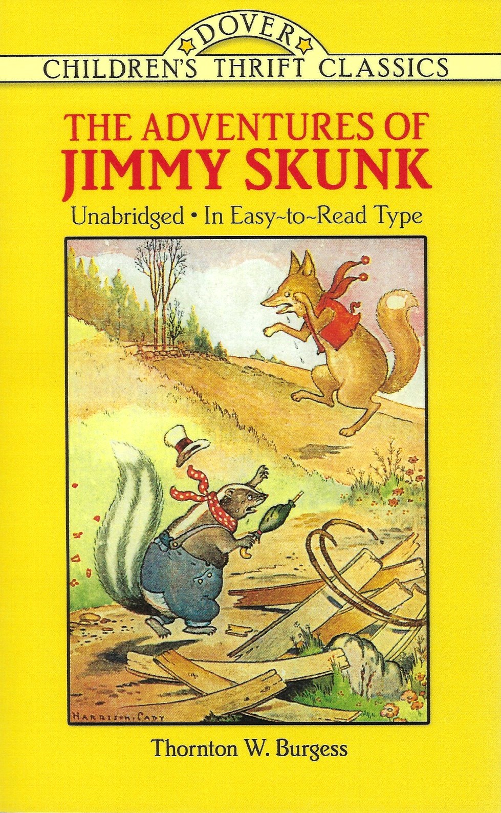 THE ADVENTURES OF JIMMY SKUNK Thornton W. Burgess